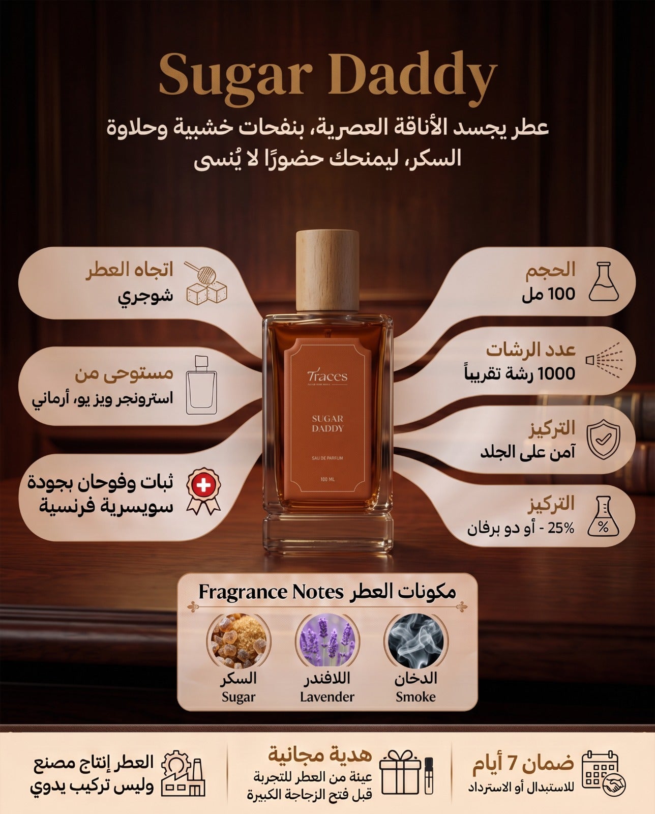 King of Luxury - 3 Bottles of 100 ml