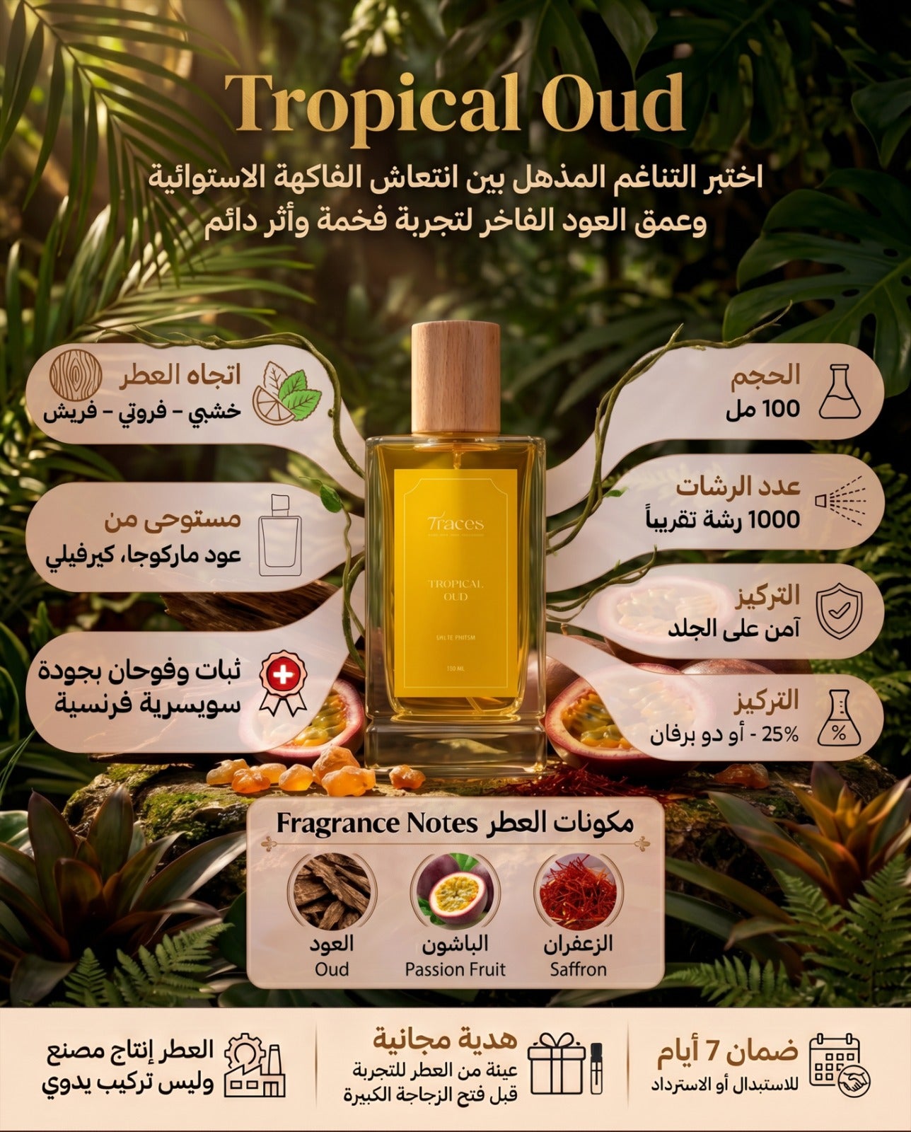 King of Luxury - 3 Bottles of 100 ml